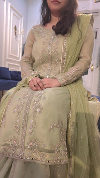 Lush Elegance – French Net & Lama Shimmer Ensemble