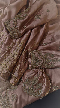 Blush silk
