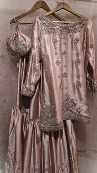 Blush silk