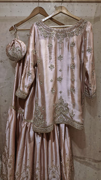 Blush silk