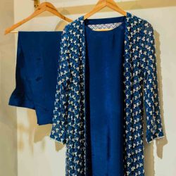 Dark blue long shirt 1