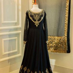 black golden dress 1