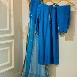 bottle blue dress 3